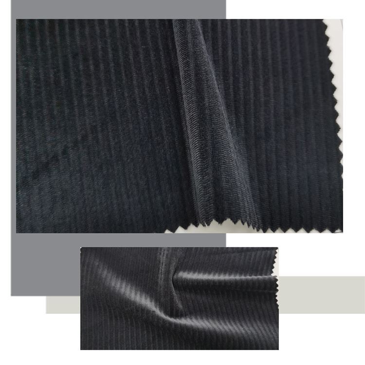 Polyester Spandex Corduroy Fabric